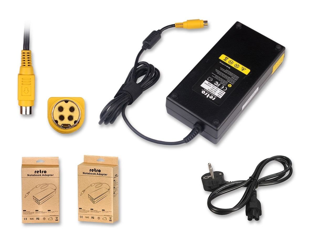 RETRO Toshiba Dynabook 19V 9.5A 180W 4 Pin Notebook Adapt�r� RNA-TS10