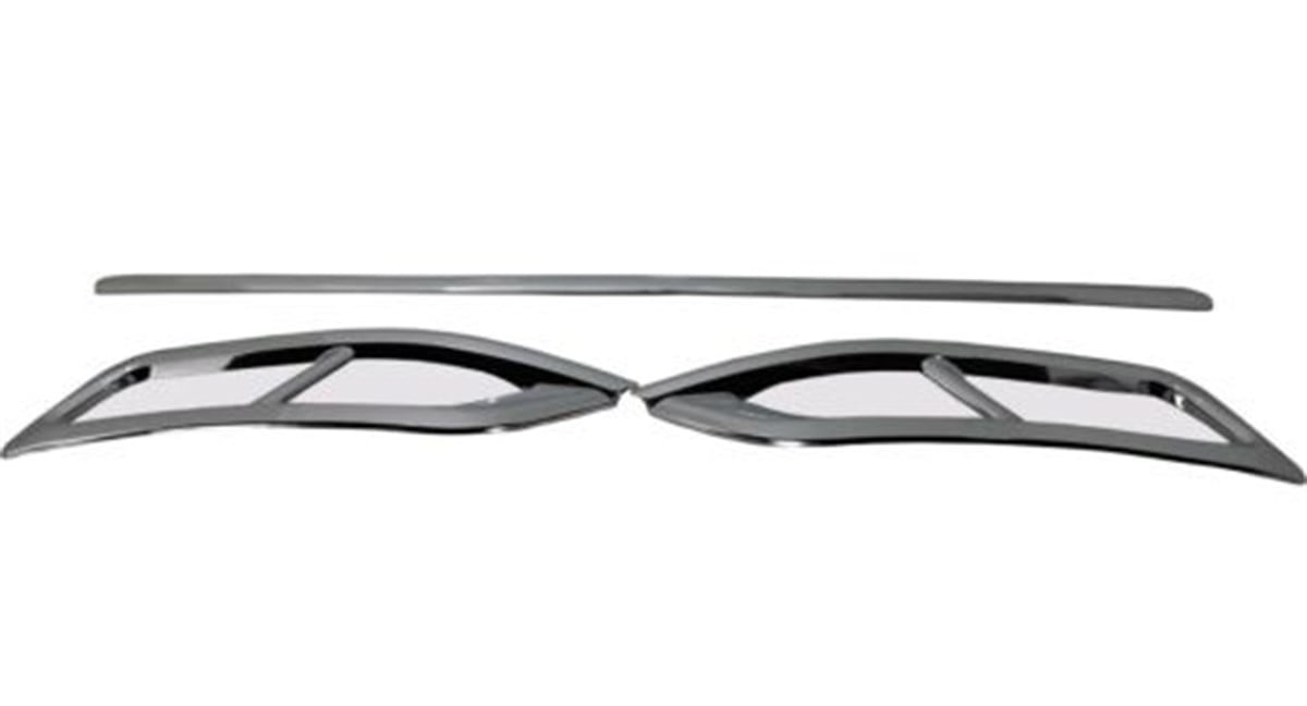 2019-20 For Volkswagen Passat B8 Facelift Chrome Exhaust Deflectors diffuser R Line