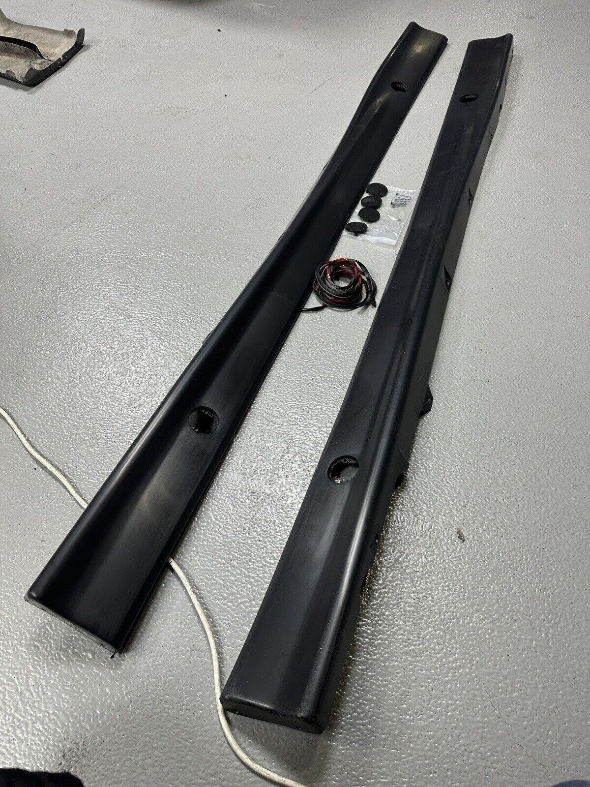 93-99 For bmw 3 Series E36 M3 Style side skirts 4 door side skirts Abs Plastic