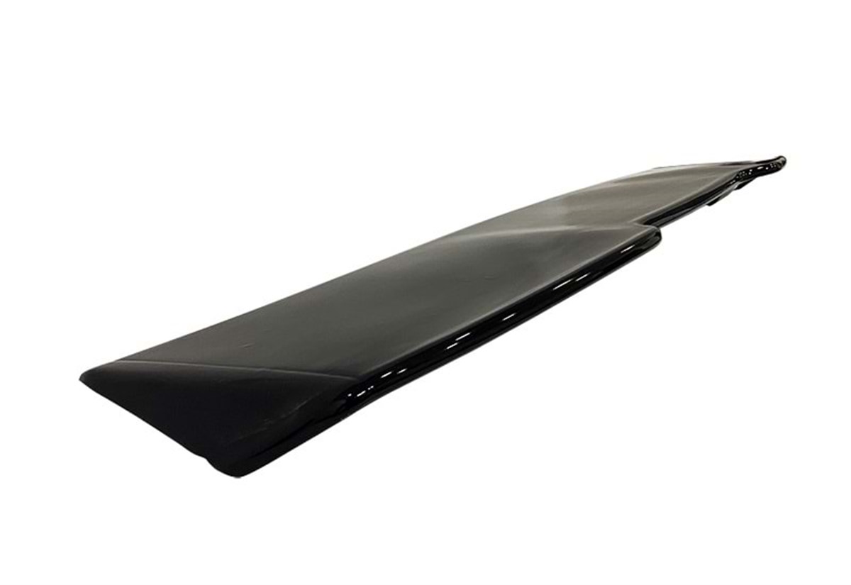 A3 8P RS3 Model Spoiler Piano Black Vacuum Plastic  2003-2008