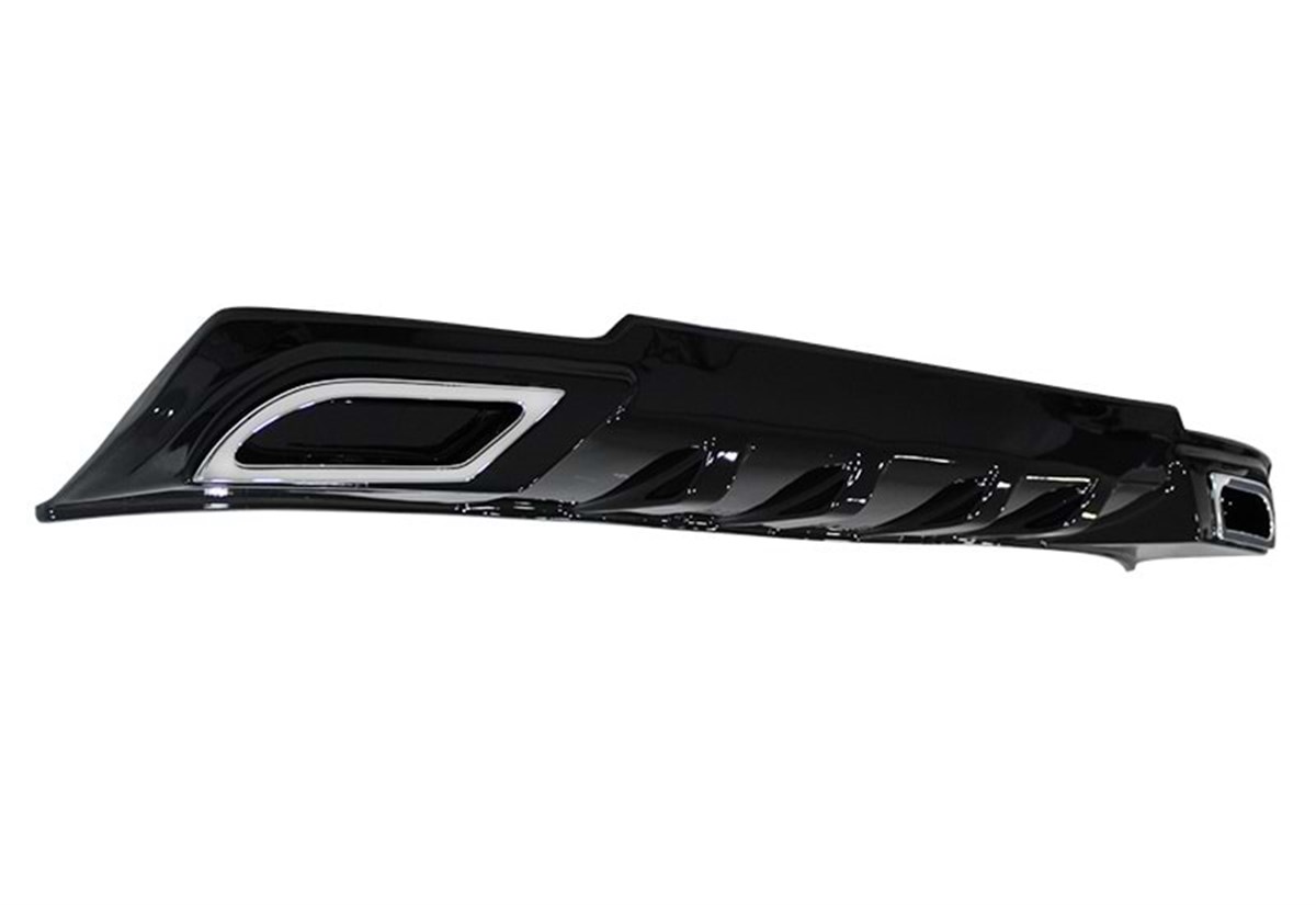 A5 B8 S5 Rear Trunk Spoiler Piano Black Vacuum Plastic  2007-2016 (2 Door) B8 B8 FL