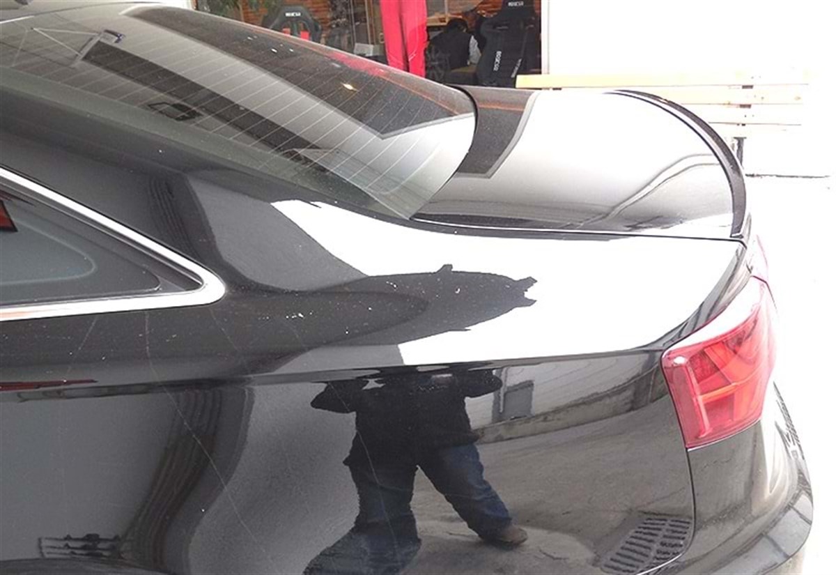 A6 2011.2018 C7 - Spoiler, Trunk, Anatomic, Raw Material Surface, ABS 2011-2018  C7-C7 FL  Sedan