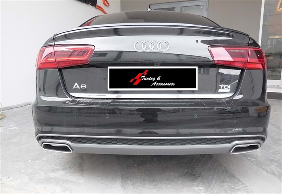 A6 2011.2018 C7 - Spoiler, Trunk, Anatomic, Raw Material Surface, ABS 2011-2018  C7-C7 FL  Sedan