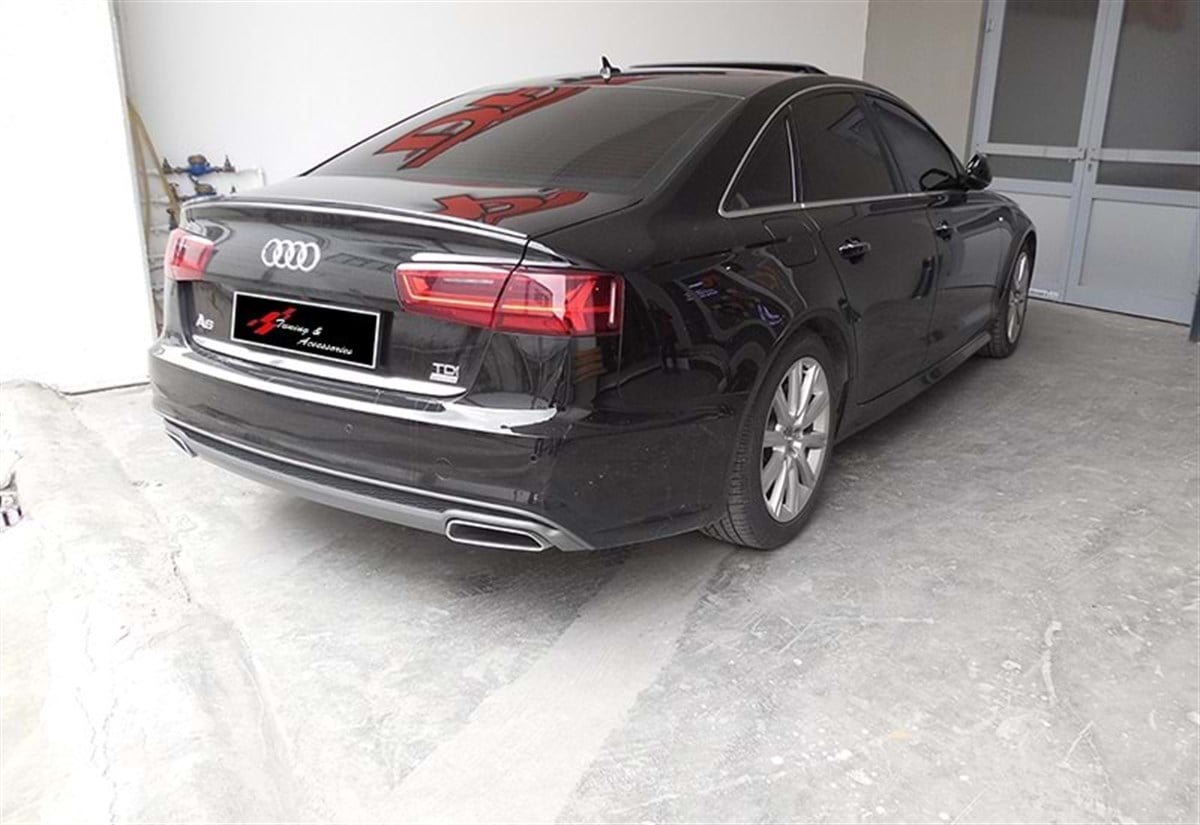 A6 2011.2018 C7 - Spoiler, Trunk, Anatomic, Raw Material Surface, ABS 2011-2018  C7-C7 FL  Sedan