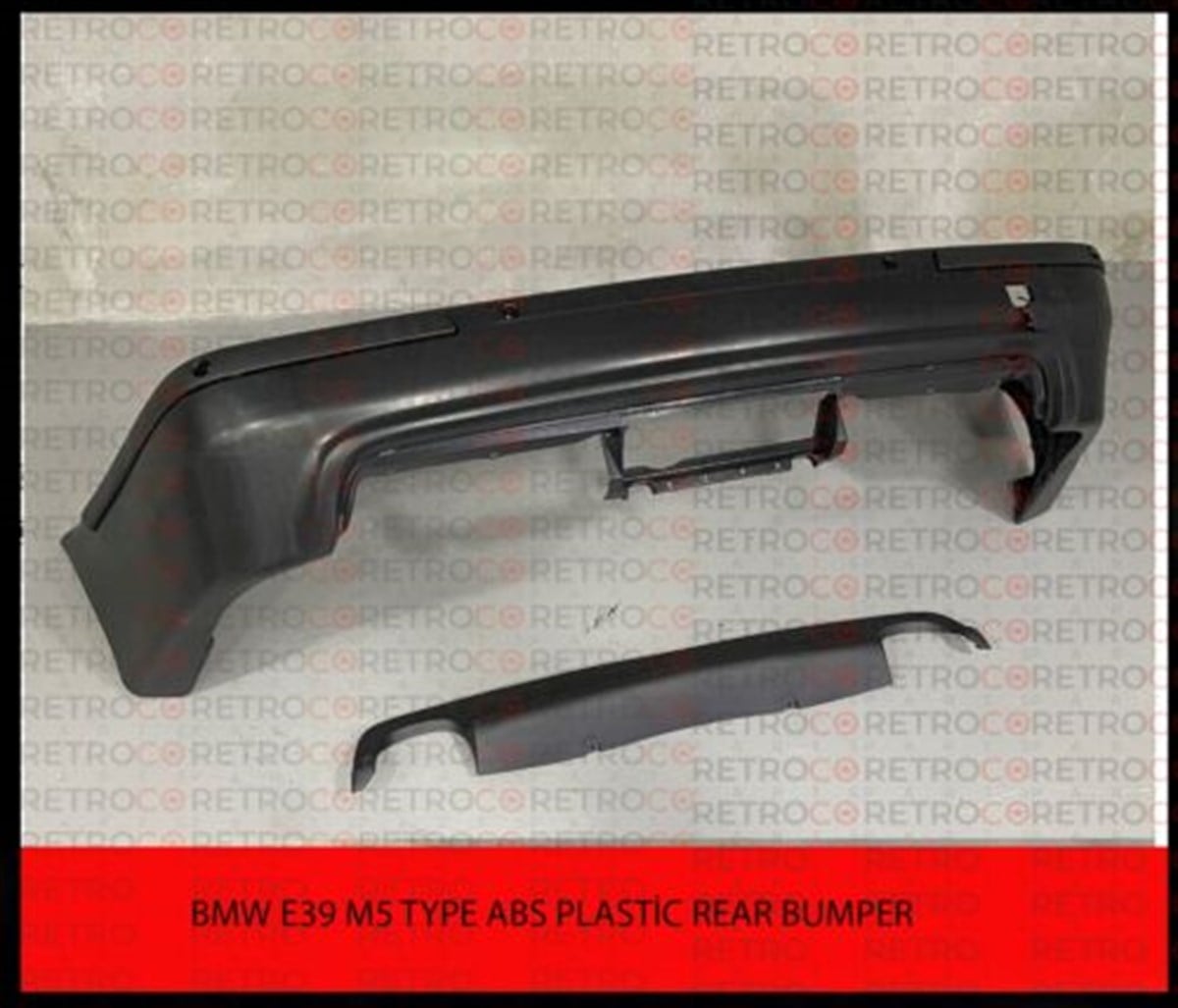 Abs Plastic For BMW e39 M5 sport rear bumper m5 look sport m tech m package
