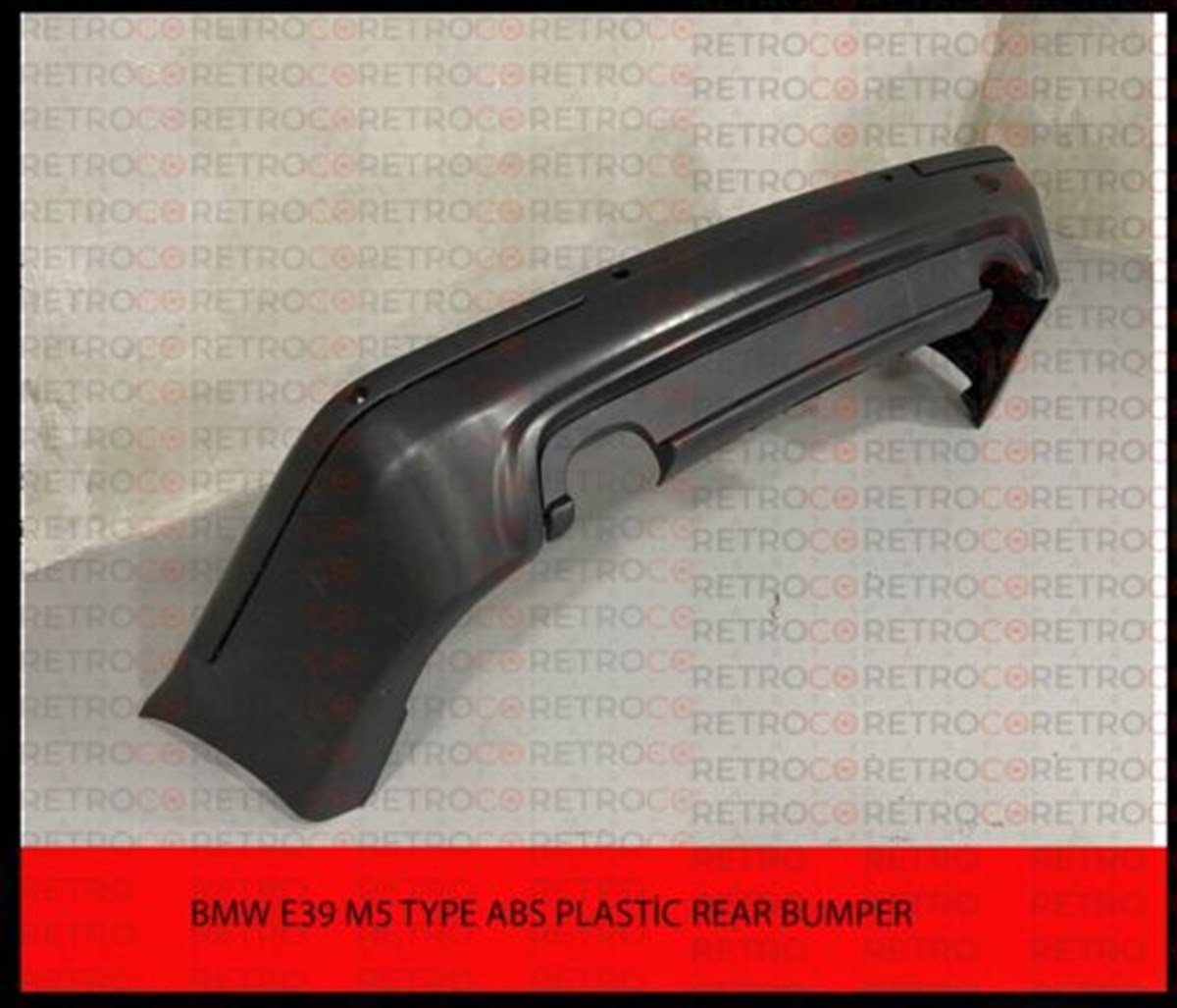 Abs Plastic For BMW e39 M5 sport rear bumper m5 look sport m tech m package