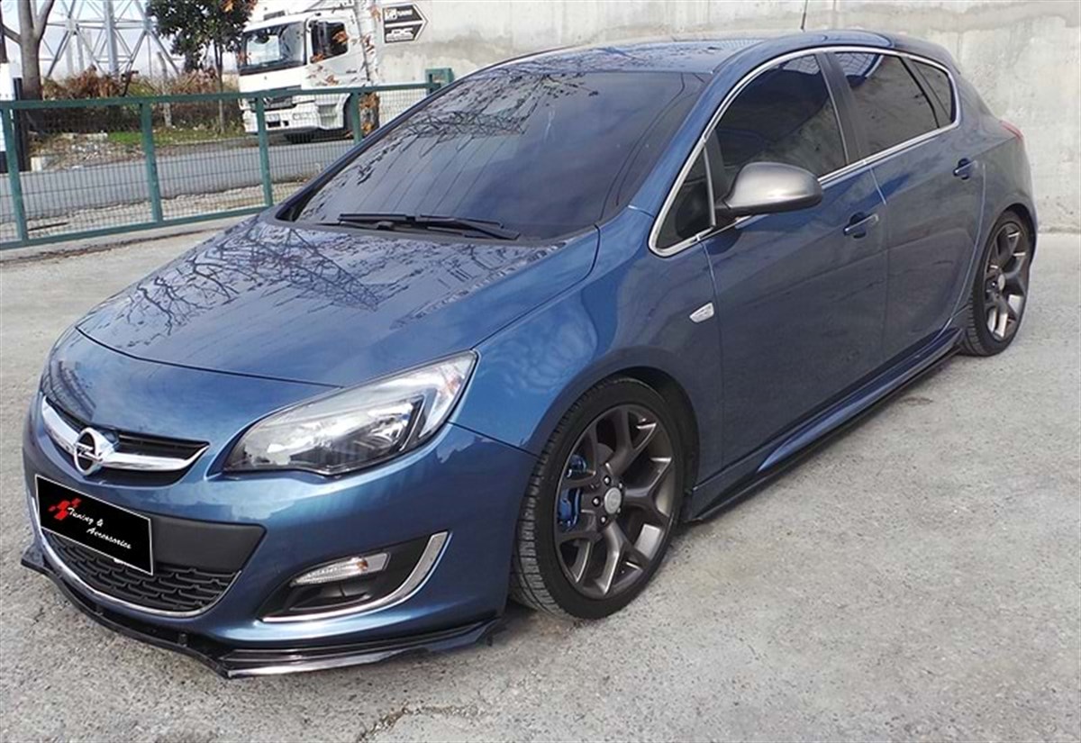 Astra J OPC Side Skirts Raw Surface Vacuum Plastic  2009-2020