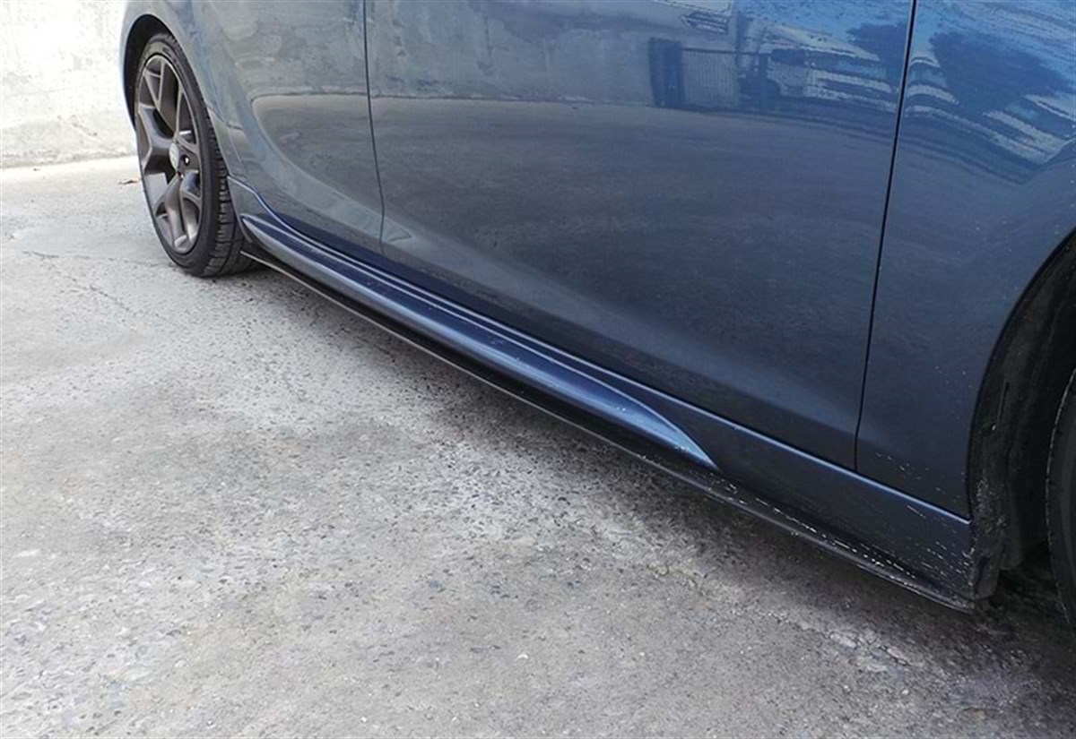 Astra J OPC Side Skirts Raw Surface Vacuum Plastic  2009-2020
