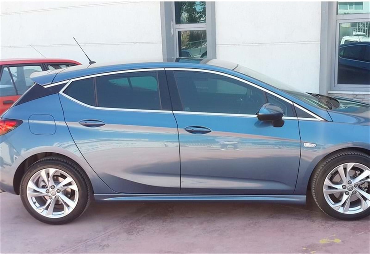 Astra K Trend Side Skirts Raw Surface Vacuum Plastic  2015-2021 2015.2019 - 2019 . ....  Astra K, K FL