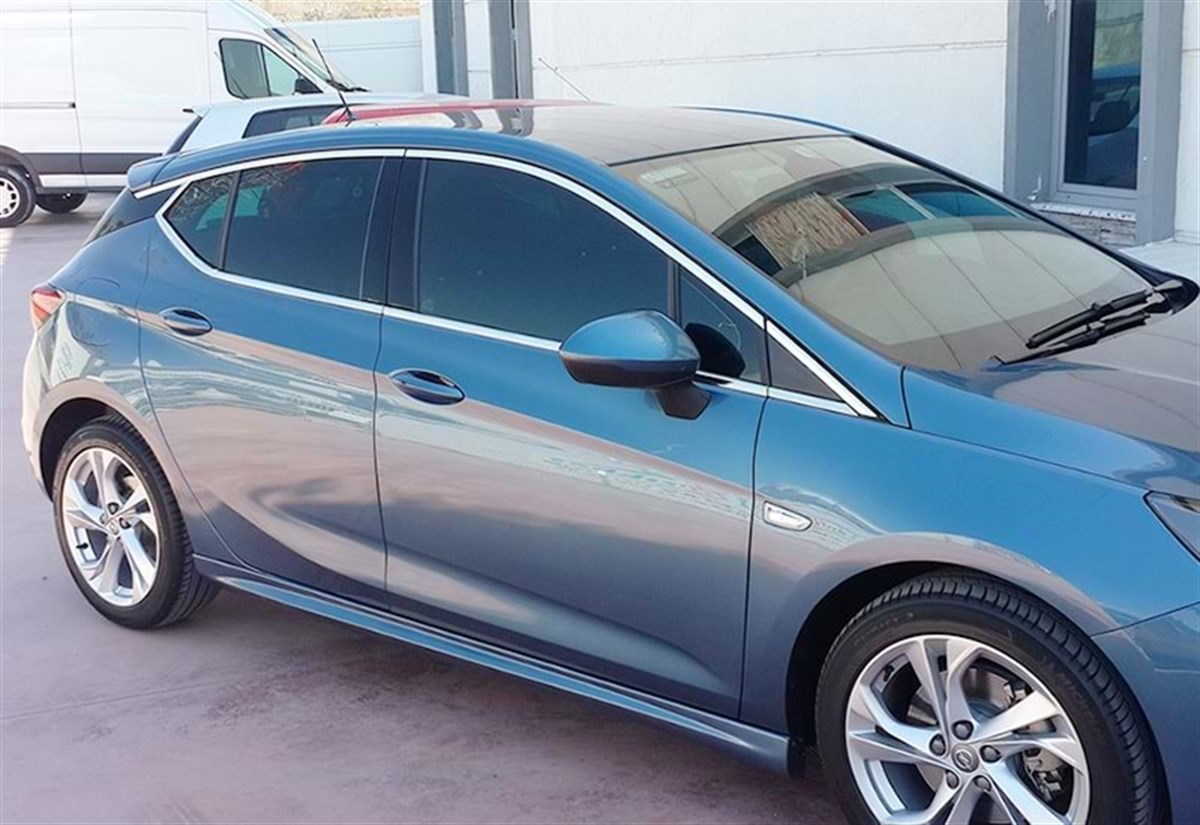 Astra K Trend Side Skirts Raw Surface Vacuum Plastic  2015-2021 2015.2019 - 2019 . ....  Astra K, K FL