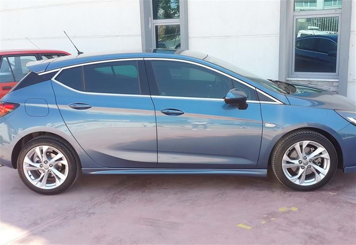 Astra K Trend Side Skirts Raw Surface Vacuum Plastic  2015-2021 2015.2019 - 2019 . ....  Astra K, K FL