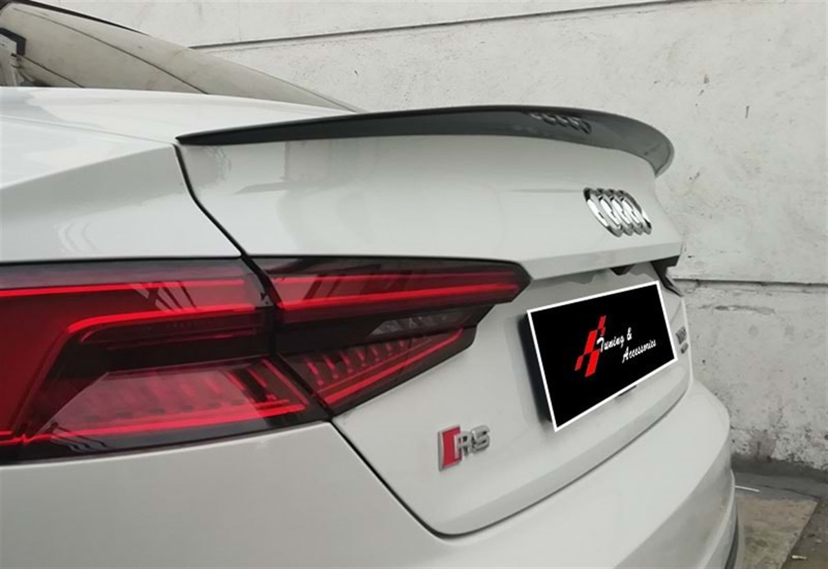Audi A5 2016 B92D - Spoiler, Trunk, S5 St., Primer (Gray) Surface, FRP 2016 Later B9 - 2D