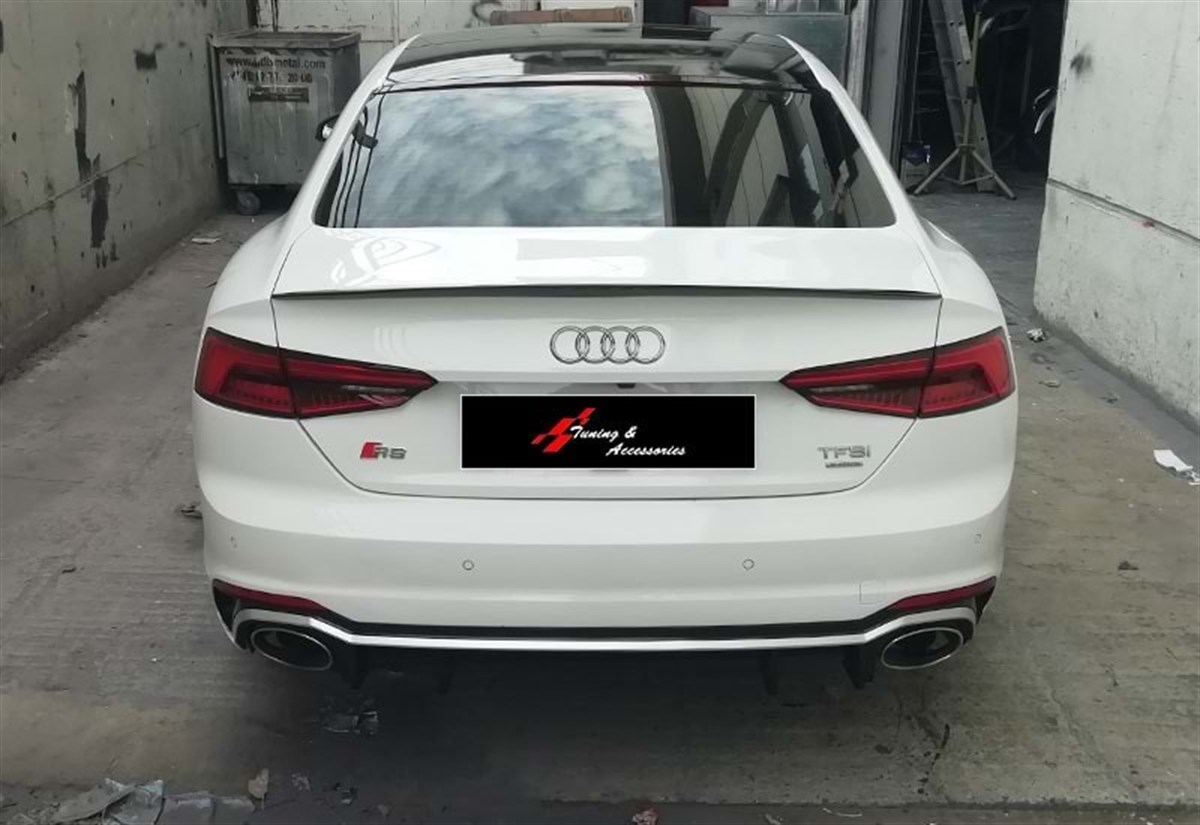 Audi A5 2016 B92D - Spoiler, Trunk, S5 St., Primer (Gray) Surface, FRP 2016 Later B9 - 2D
