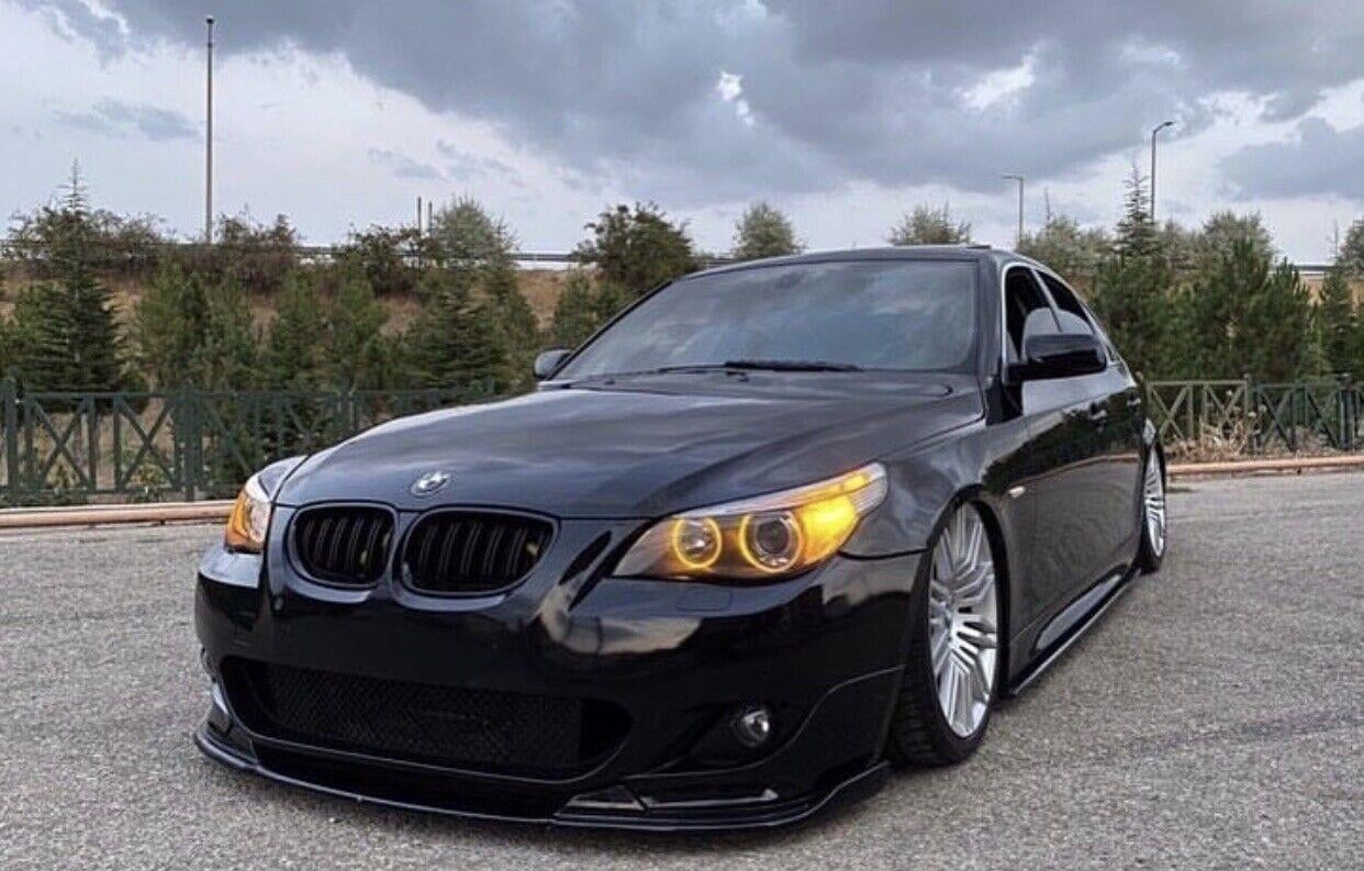 BMW E60 E61 5 Series M Front Bumper Lip Spoiler Mtech Style Fits 04-10