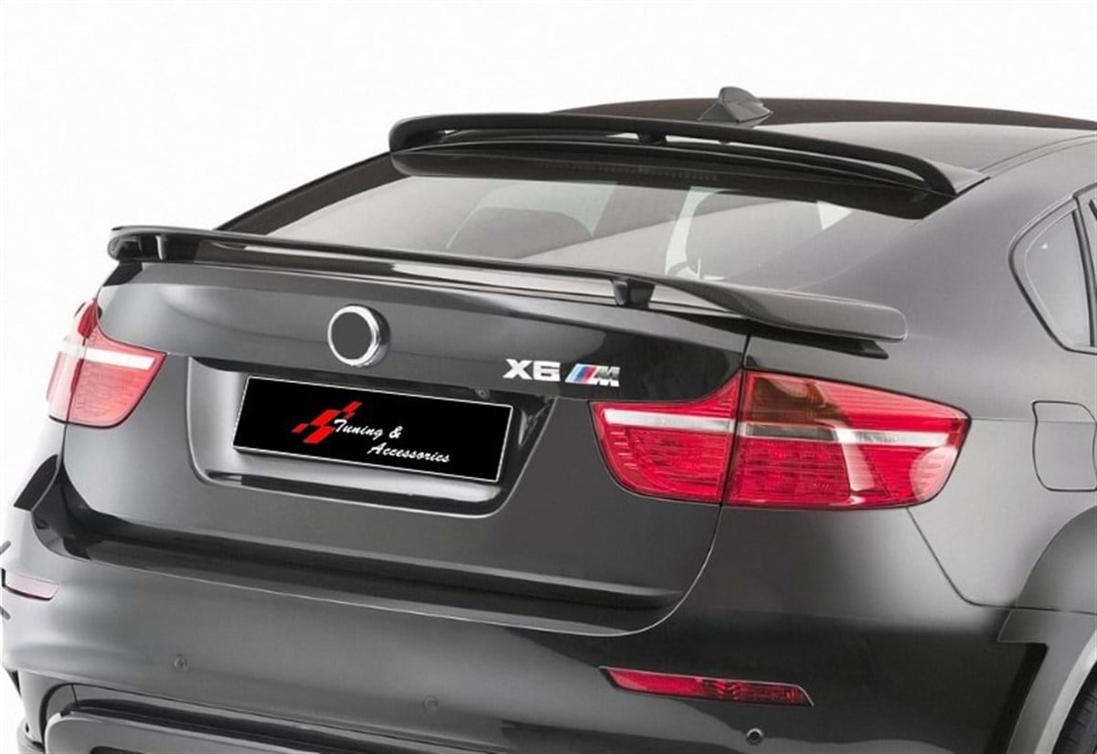 BMW E71 2008.2014 X6 - Spoiler, Over Glass, Hamann St., Raw Material Surface, ABS 2008-2014  E71
