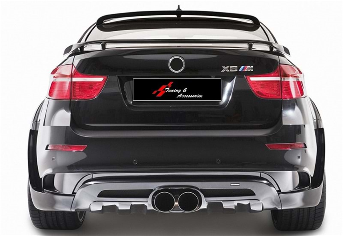 BMW E71 2008.2014 X6 - Spoiler, Over Glass, Hamann St., Raw Material Surface, ABS 2008-2014  E71