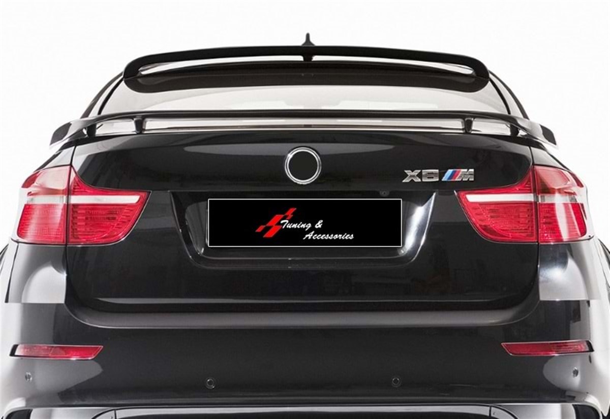 BMW E71 2008.2014 X6 - Spoiler, Over Glass, Hamann St., Raw Material Surface, ABS 2008-2014  E71