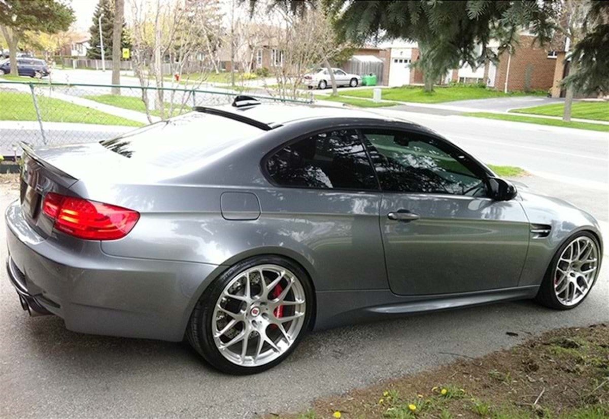 BMW E92 2007.2013 32D - Spoiler, Over Glass, ACS St., Raw Material Surface, ABS