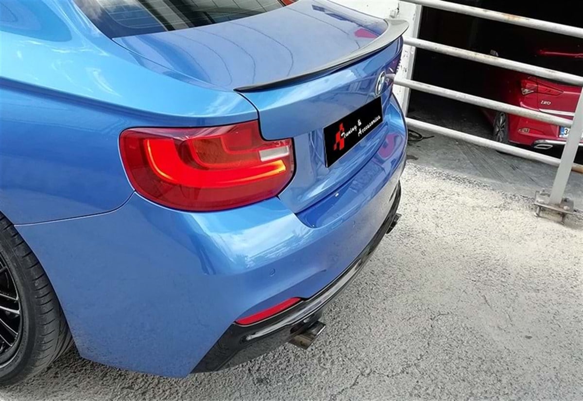 BMW F22 2013 22D - Spoiler, Trunk, Performance Dynamic St., Raw Material Surface, ABS 2013 Later  (2 Door Coupe)