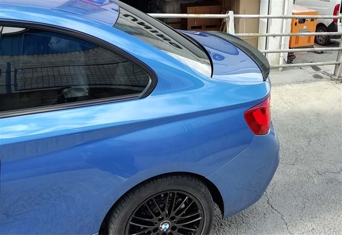 BMW F22 2013 22D - Spoiler, Trunk, Performance Dynamic St., Raw Material Surface, ABS 2013 Later  (2 Door Coupe)