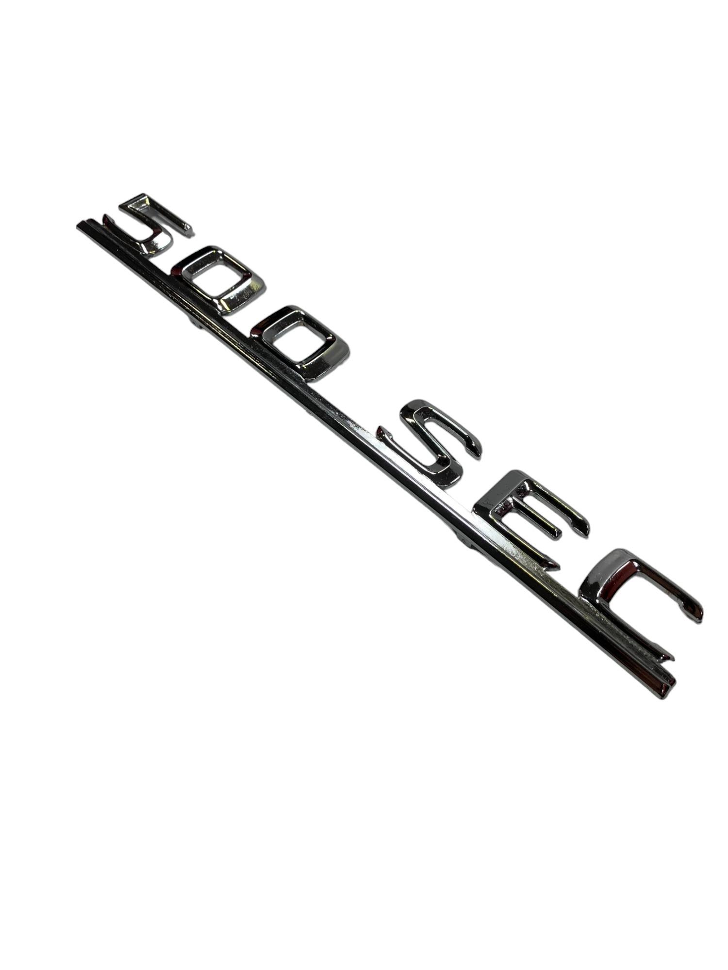 C126 for Mercedes Trunk 500sec 500 Sec Emblem Chrome