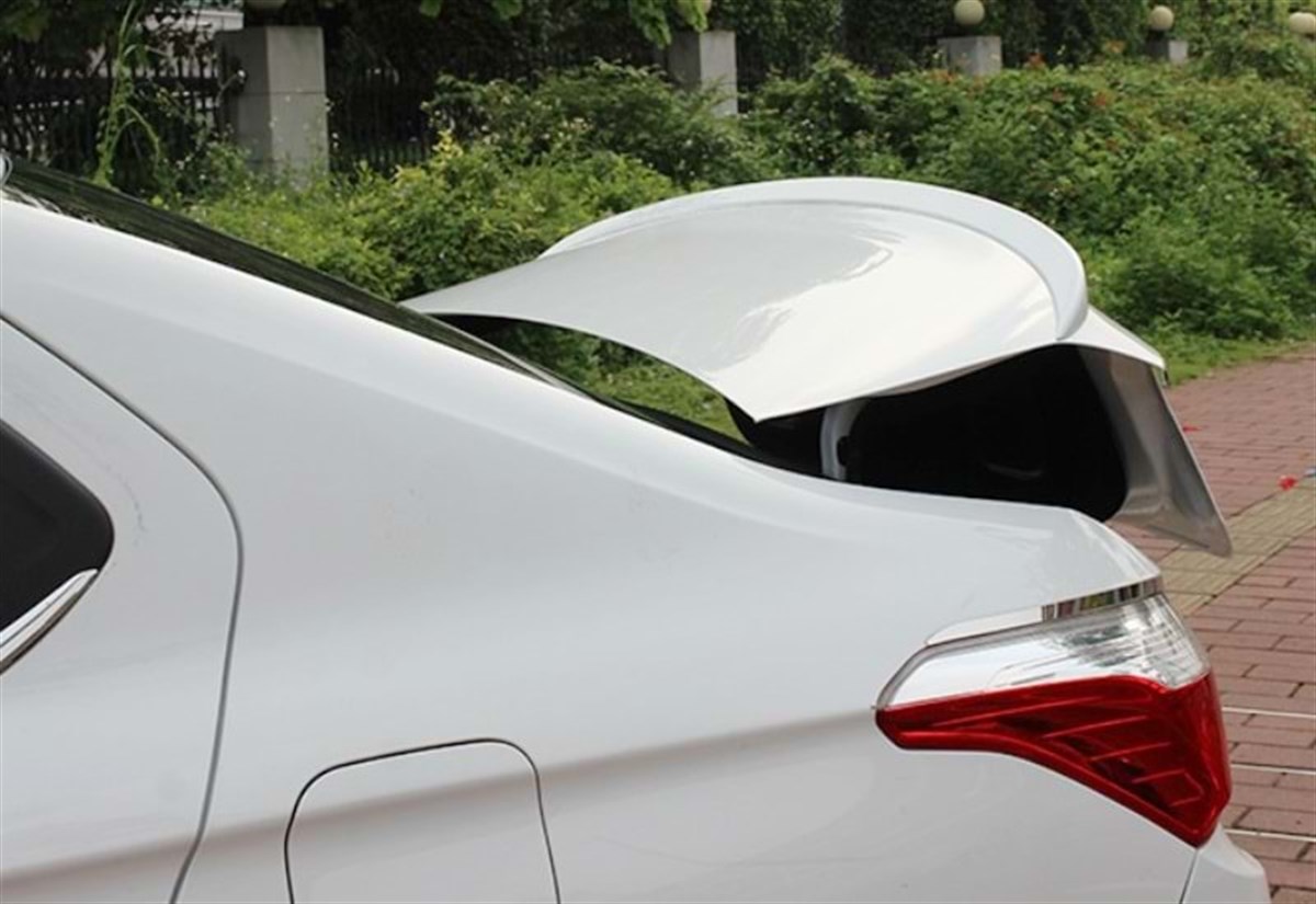 Citroen C Elysee 2013 - Spoiler, Trunk, Sport, Raw Material Surface, ABS 2013 Later