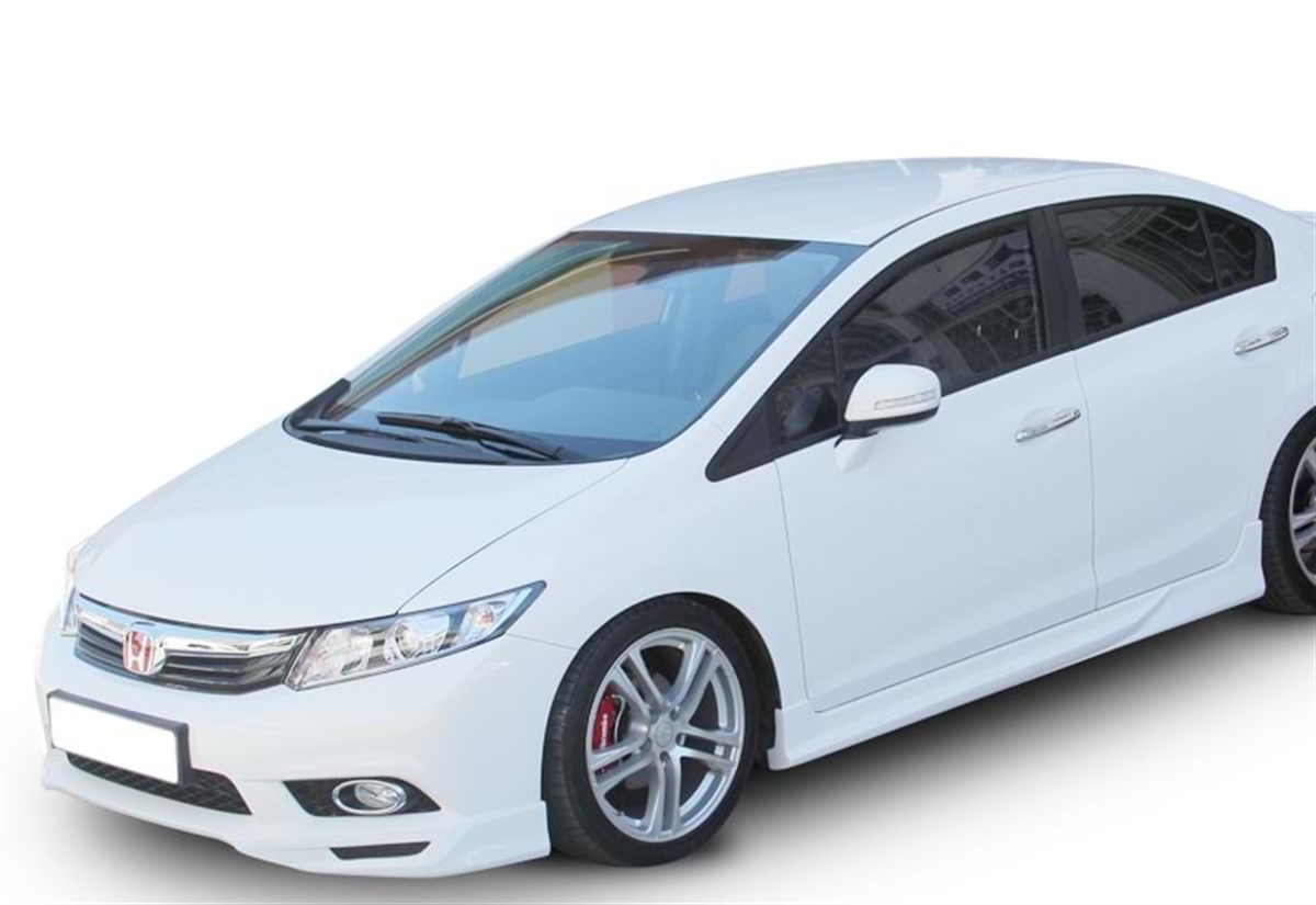 Civic FB7 Custom Side Skirts Raw Surface Vacuum Plastic  2012-2016 FB7 - FB7 FL