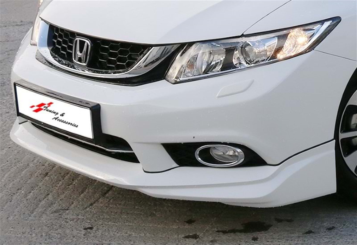 Civic FB7 Modulo Front Lip Raw Surface Vacuum Plastic  2012-2016 FB7 FL