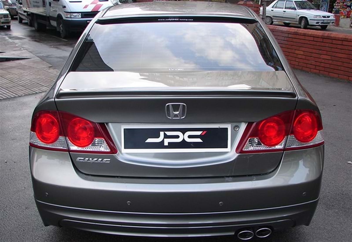 Civic FD6 Rear Trunk Anatomic Spoiler Raw Surface ABS  2006-2011 2006-2011  FD6 - FD6 FL