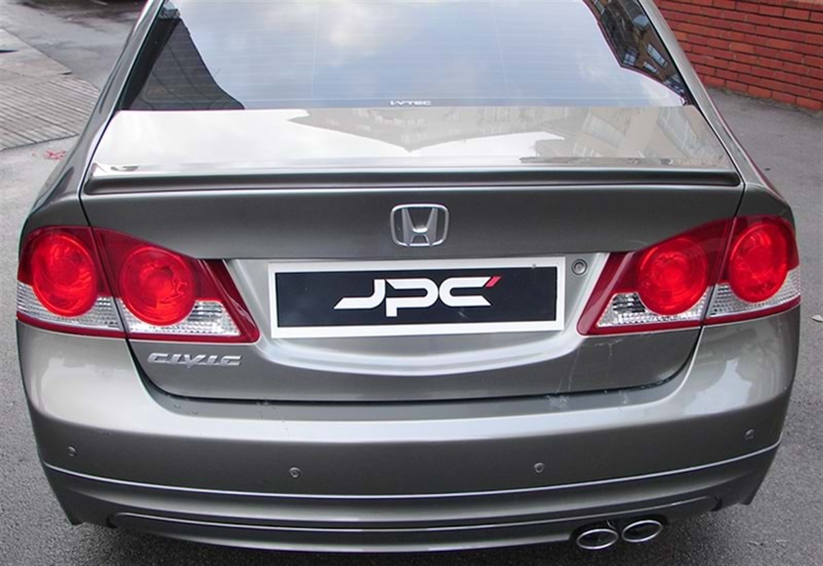 Civic FD6 Rear Trunk Anatomic Spoiler Raw Surface ABS  2006-2011 2006-2011  FD6 - FD6 FL