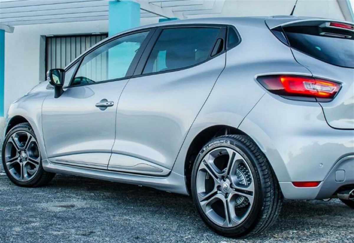 Clio 4 RS Side Skirts Raw Surface Vacuum Plastic  2012-2019  4 - 4 FL