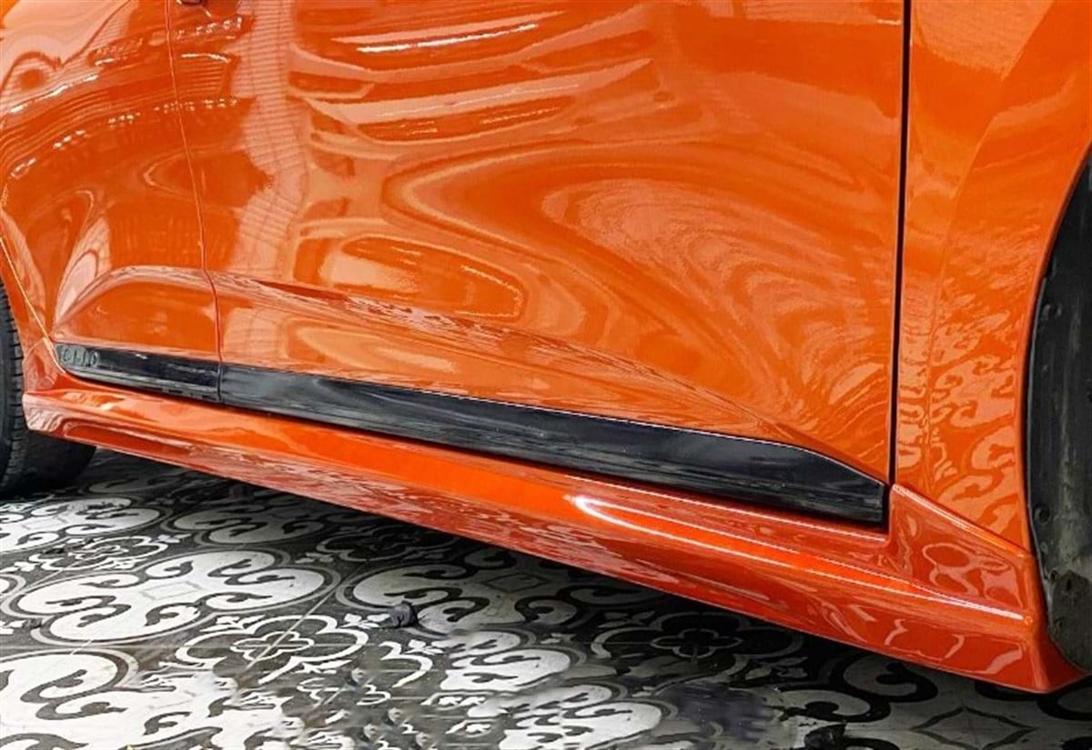 Clio 5 Sport Side Skirts Raw Surface Vacuum Plastic  2019 - Later 5