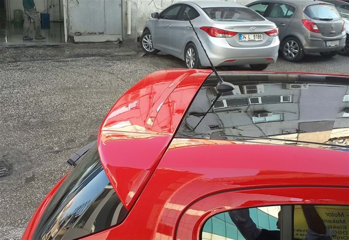 Corsa E Sport Spoiler Raw Surface Vacuum Plastic  2014-2019