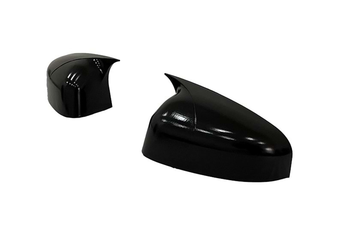 Courier Batman Mirror Cover Piano Black  2014-2017 Transit Courier