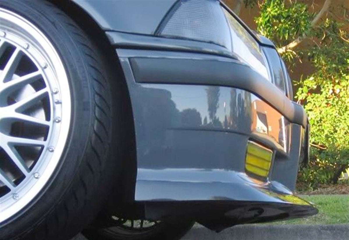 E36 M3 Front Lip Piano Black Vacuum Plastic  1990-2000 1990-2000  E36 - E36 LCI