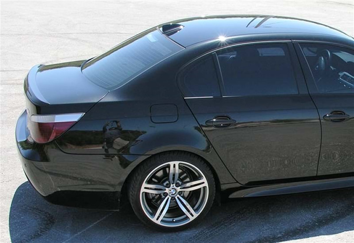 E60 M Sport  M Technic Rear Trunk Spoiler Raw Surface ABS  2003-2010 2003-2010  E60-E60 LCI