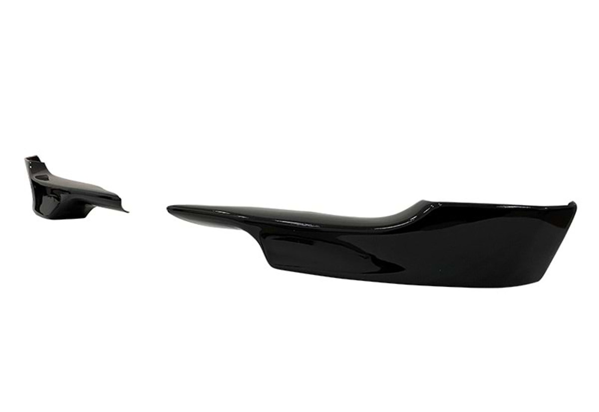 E92 - E93 M Performance Front Flaps Piano Black Vacuum Plastic  2007-2009 2007-2013 E92 - E93