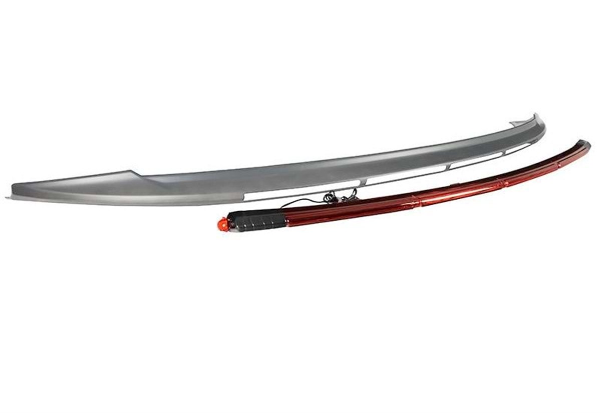 Elantra AD Ring Trunk TopSpoiler + Led Unpainted ABS  2015-2020 2015.2019 - 2019.2020  AD