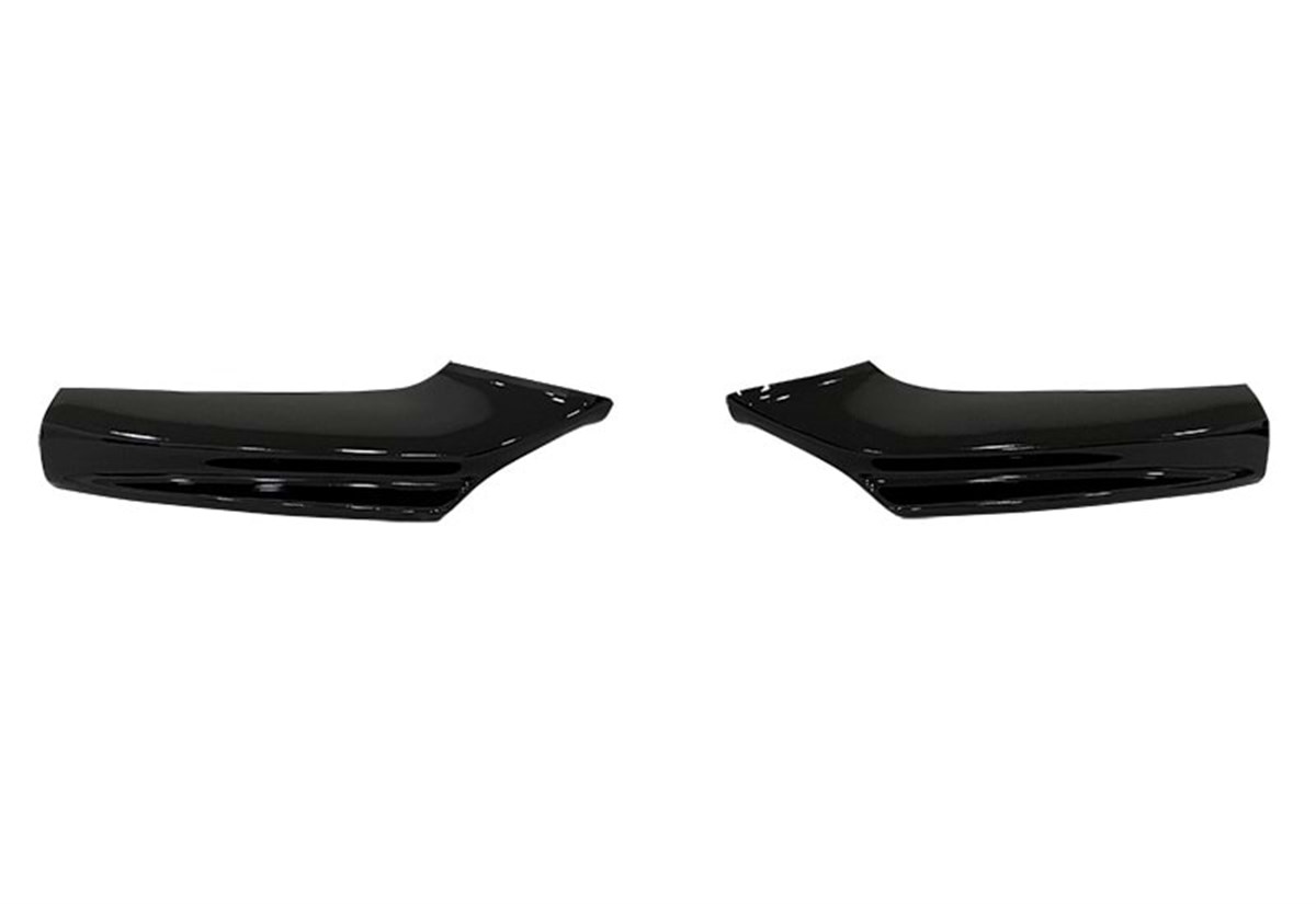 F10 M Performance Front Flaps Piano Black Vacuum Plastic  2010-2017 F10 F10 LCI
