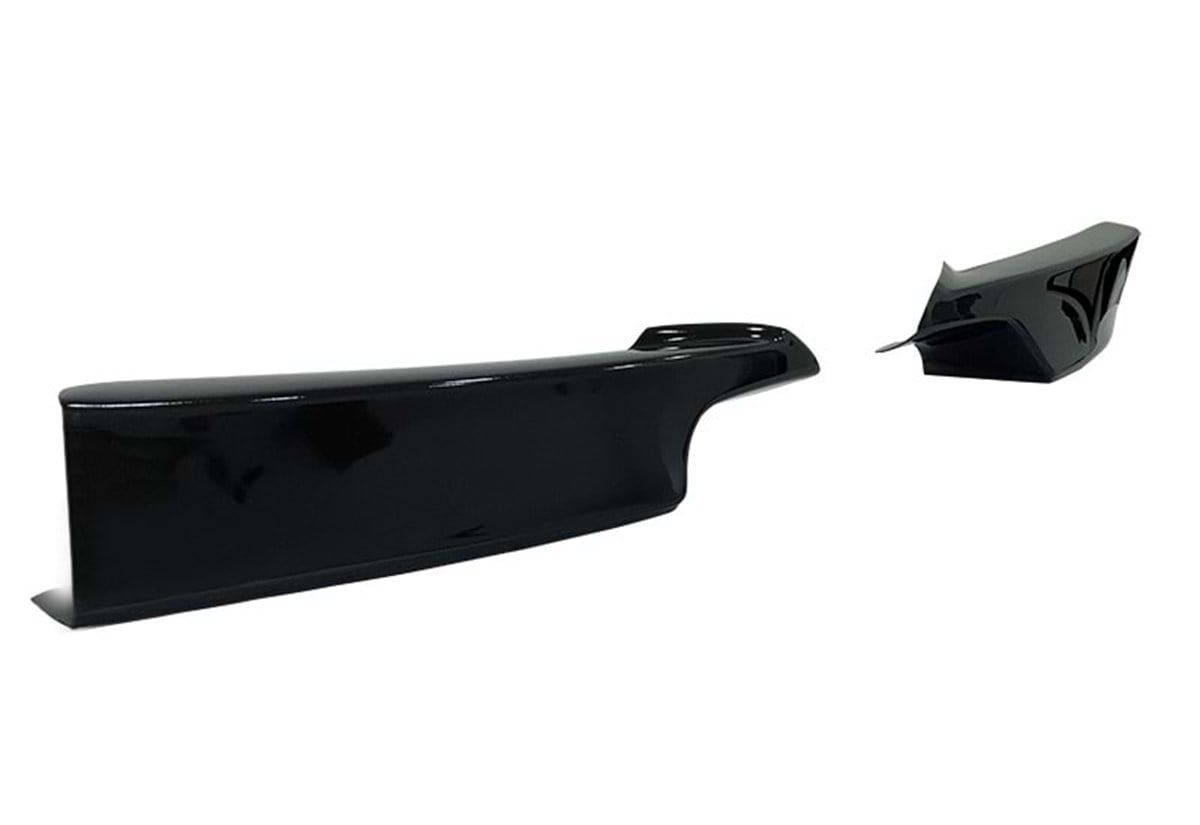 F30 M Performance Front Flaps Piano Black Vacuum Plastic  2012-2018 F30 F30 LCI