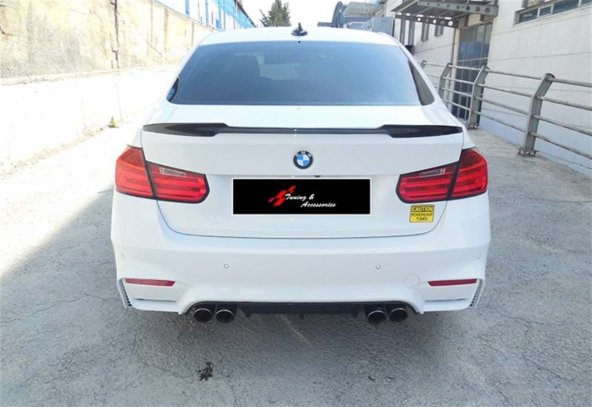 F30 Rear Trunk M4 Spoiler Raw Surface ABS  2012-2018 2012-2018  F30-F30 LCI