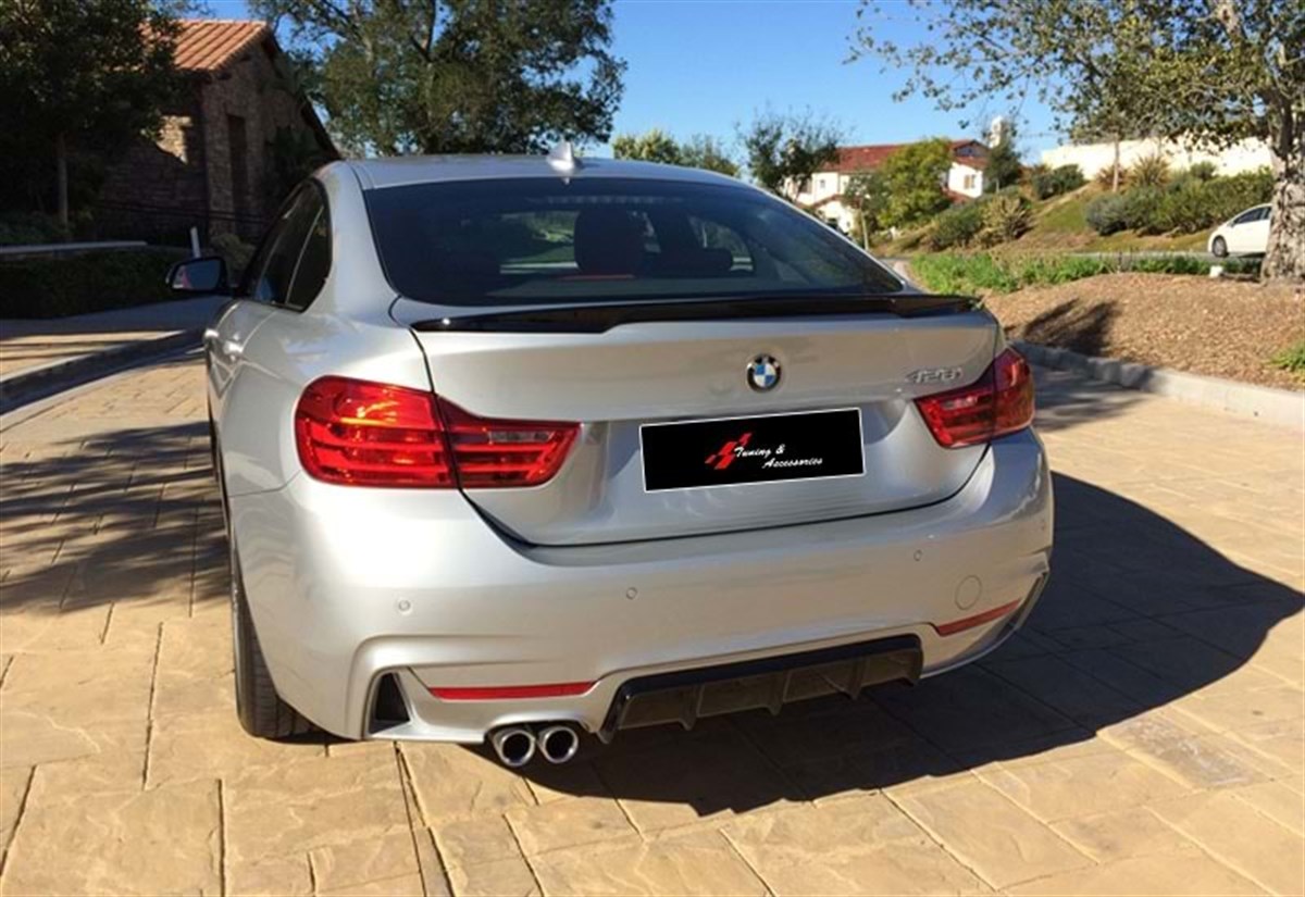 F36 Performance Dynamics Rear Trunk Spoiler Raw Surface ABS  2014-2020 2014.2016 - 2017