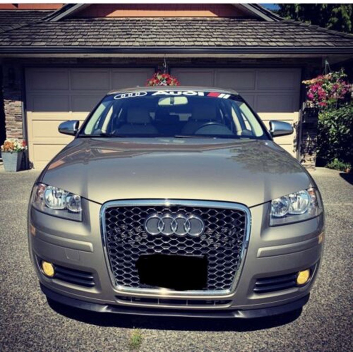 For Audi A3 A4 S3 S4 8p 8L Front Bumper Seat Cupra R Line Euro Spoiler Lip Universal