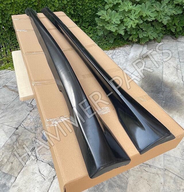 For Audi A4 B8 , B8 FL 2008-2015 RS4 STYLE side skirt set Plastic 