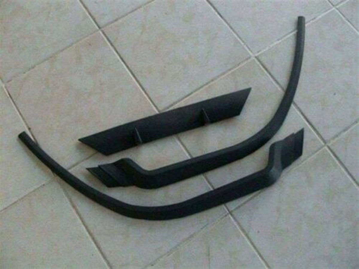For Audi TT Mk1 Plastic Front Bumper Seat Cupra R Line Euro Spoiler Lip Universal