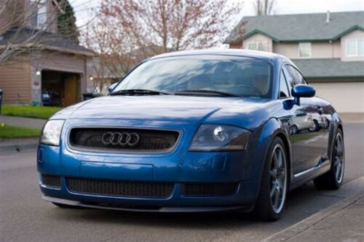 For Audi TT Mk1 Plastic Front Bumper Seat Cupra R Line Euro Spoiler Lip Universal