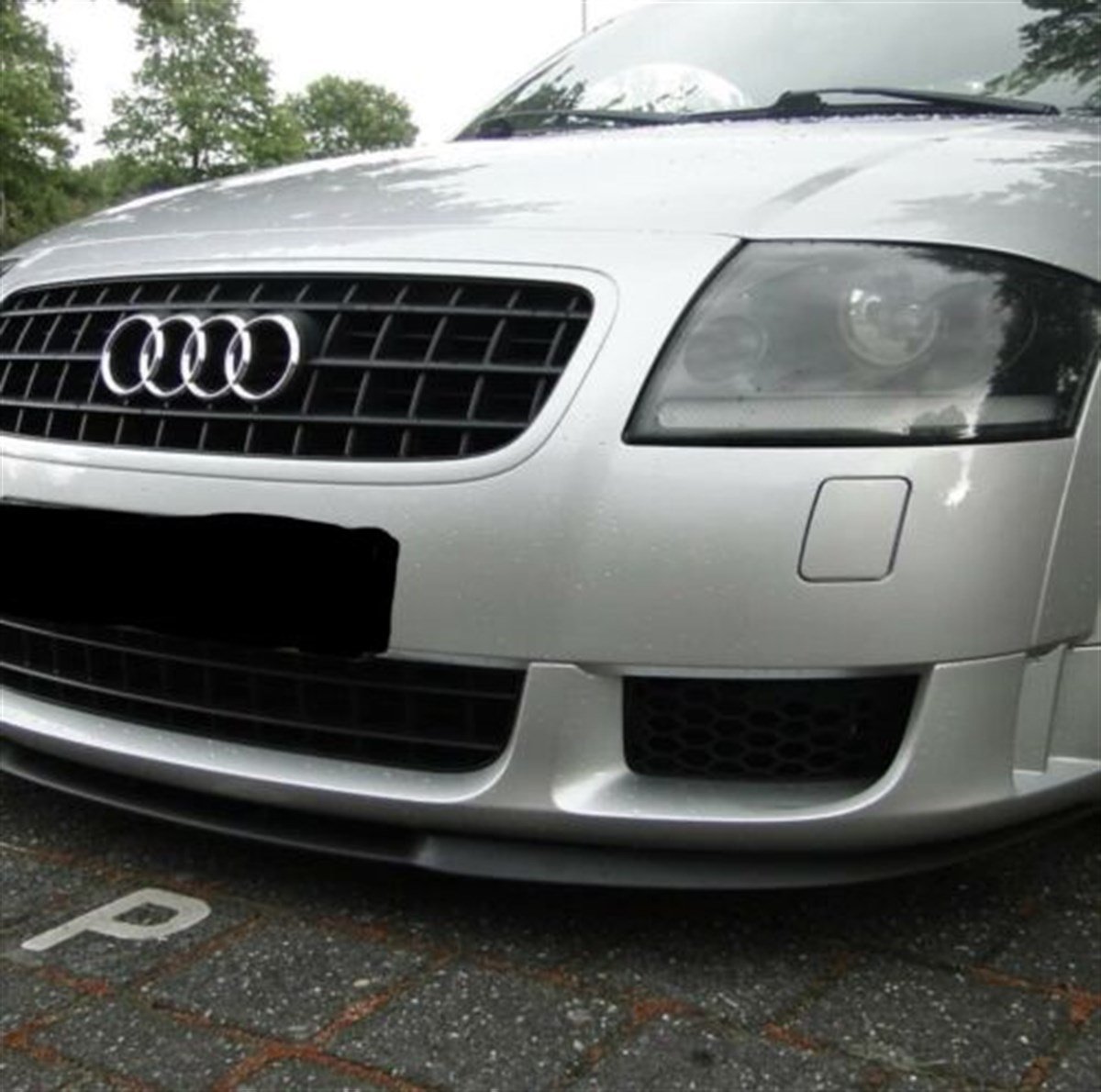 For Audi TT Mk1 S Line Plastic Front Bumper Seat Cupra Euro Spoiler Lip Universal