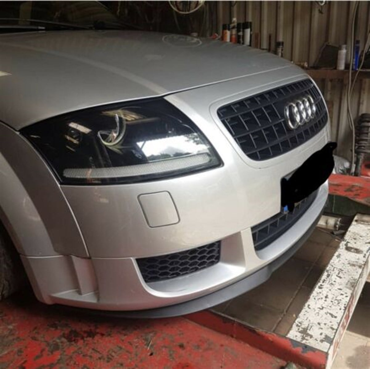 For Audi TT Mk1 S Line Plastic Front Bumper Seat Cupra Euro Spoiler Lip Universal