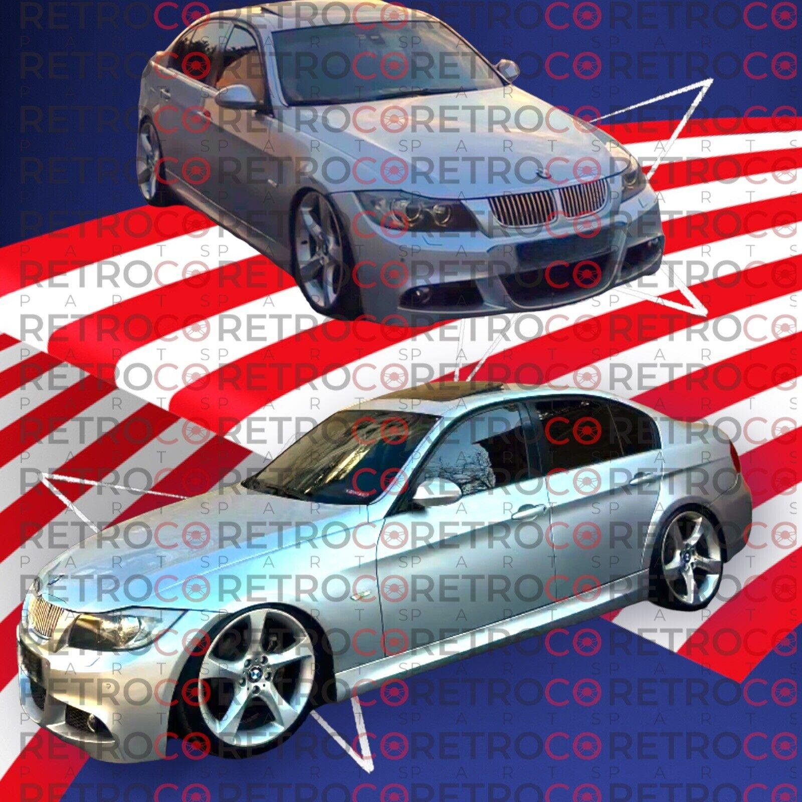 For BMW 2005-2008 E90 E91 4dr 3-Series M-Tech LCI Style Front Bumper