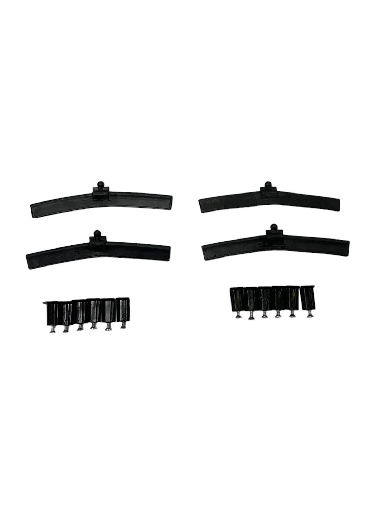 For Bmw E30 headlight Wiper Blade 4 Piece Wiper Blade +12 Headlight Ring Clips